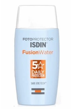 protector water fusion isdin